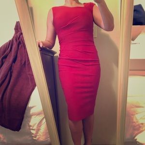MUXXN Cranberry Dress
